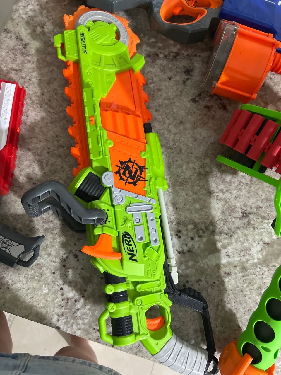 Armas nerf de brinquedo comprada nos EUA sem marcas de uso  - Foto 4