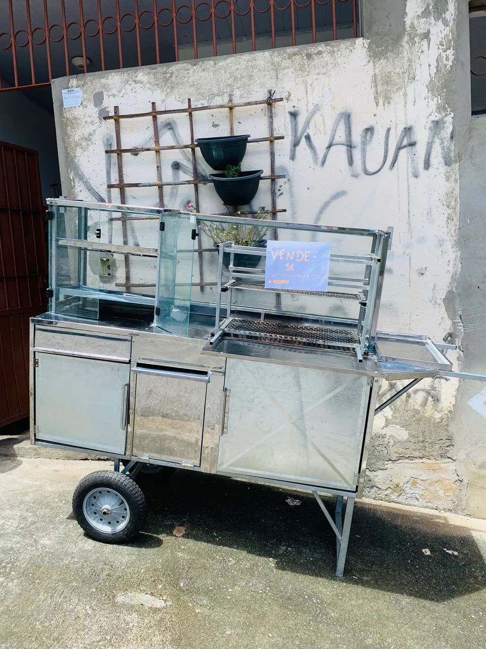 Carrinho de espetinho e lanche  - Foto 2