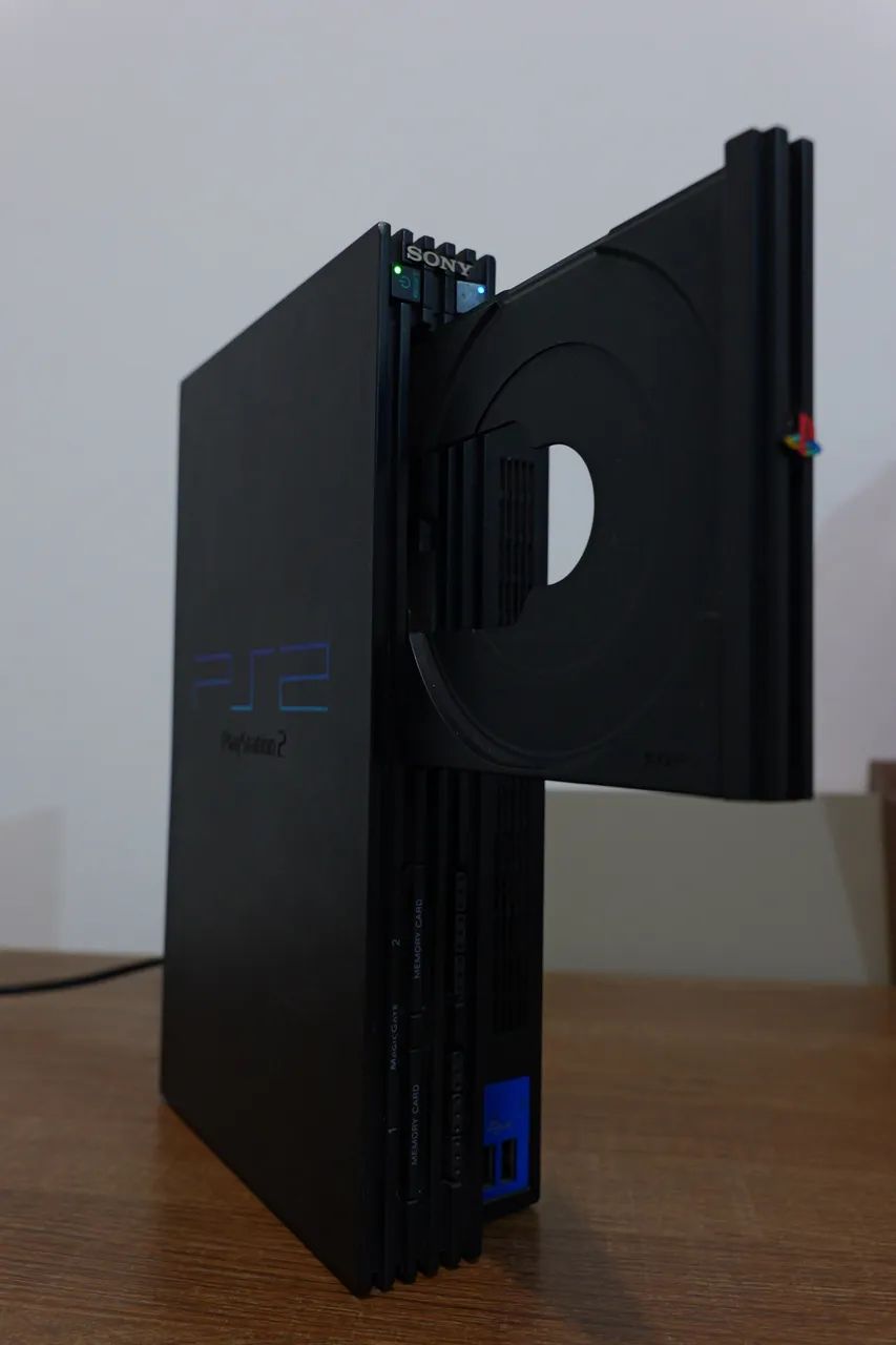 PS2 Fat SCPH-50001 + PS2 to HDMI e Cabo AV Original da Sony | Leitor 100% - Foto 3