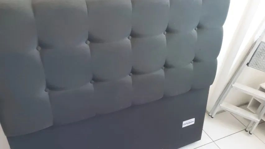 Cabeceira cama de casal Ortobom 1,40 - Foto 2
