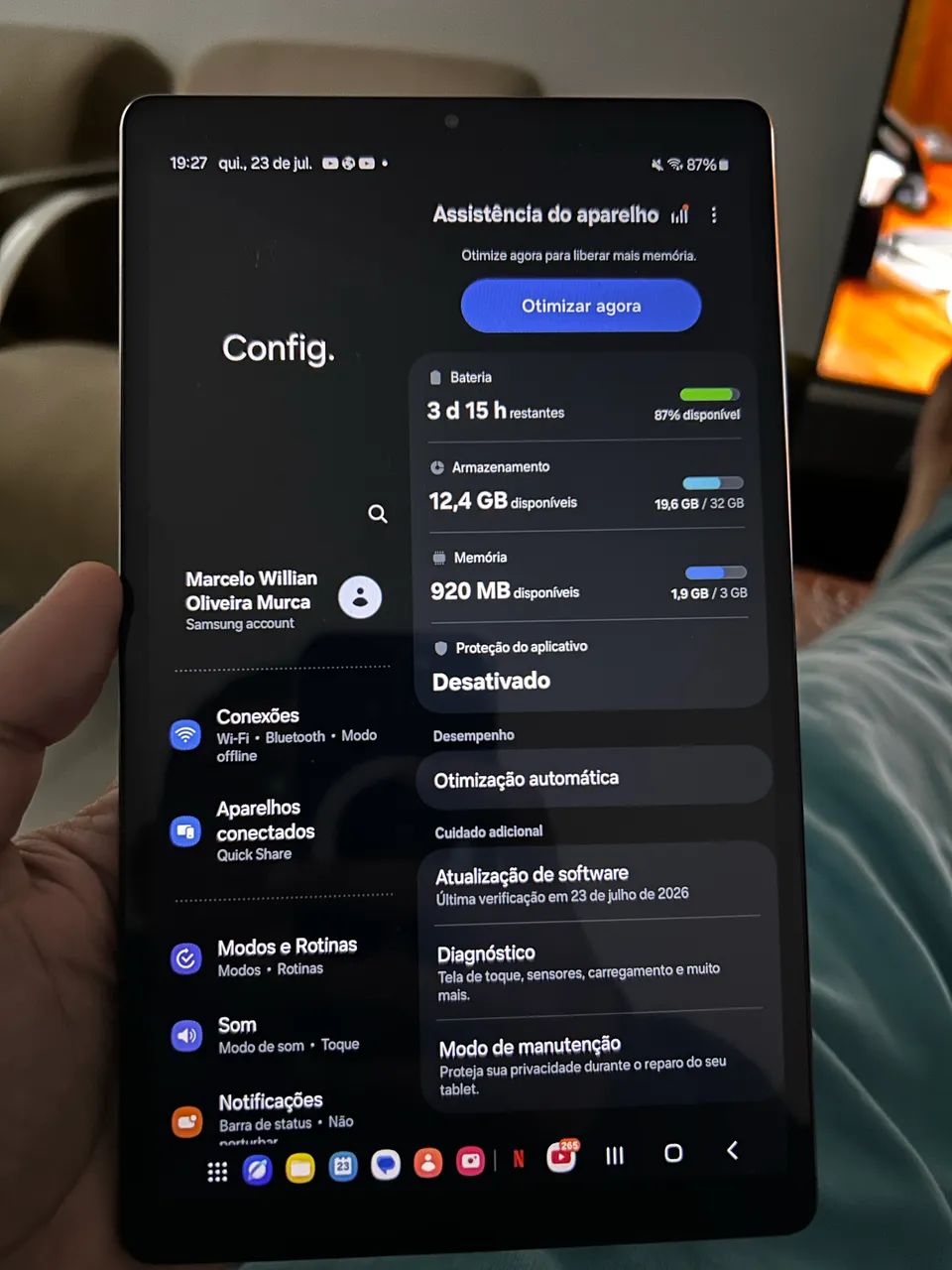 Samsung Tab Lite T220  32GB excelente  - Foto 5