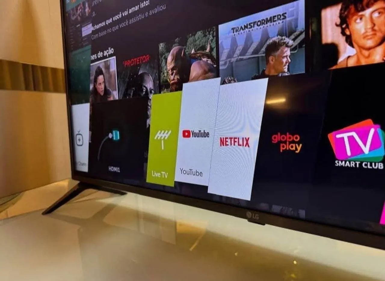 TELEVISÃO 43 POLEGADAS LG SMART TODOS APLICATIVOS ATUALIZADOS FAÇO ENTREGA SEM CUSTO  - Foto 3
