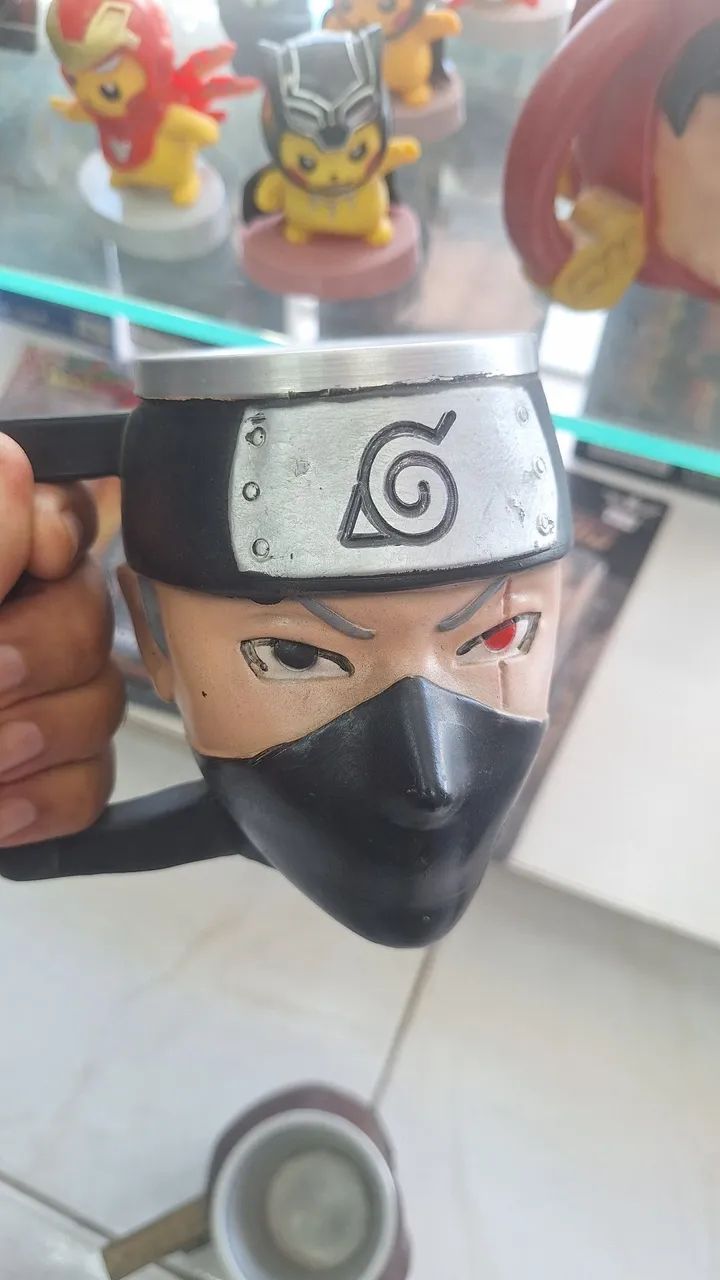 Canecas 3d / Flash / Naruto / Kakashi /Ryu/ Chapolin / Super Man  - Foto 4