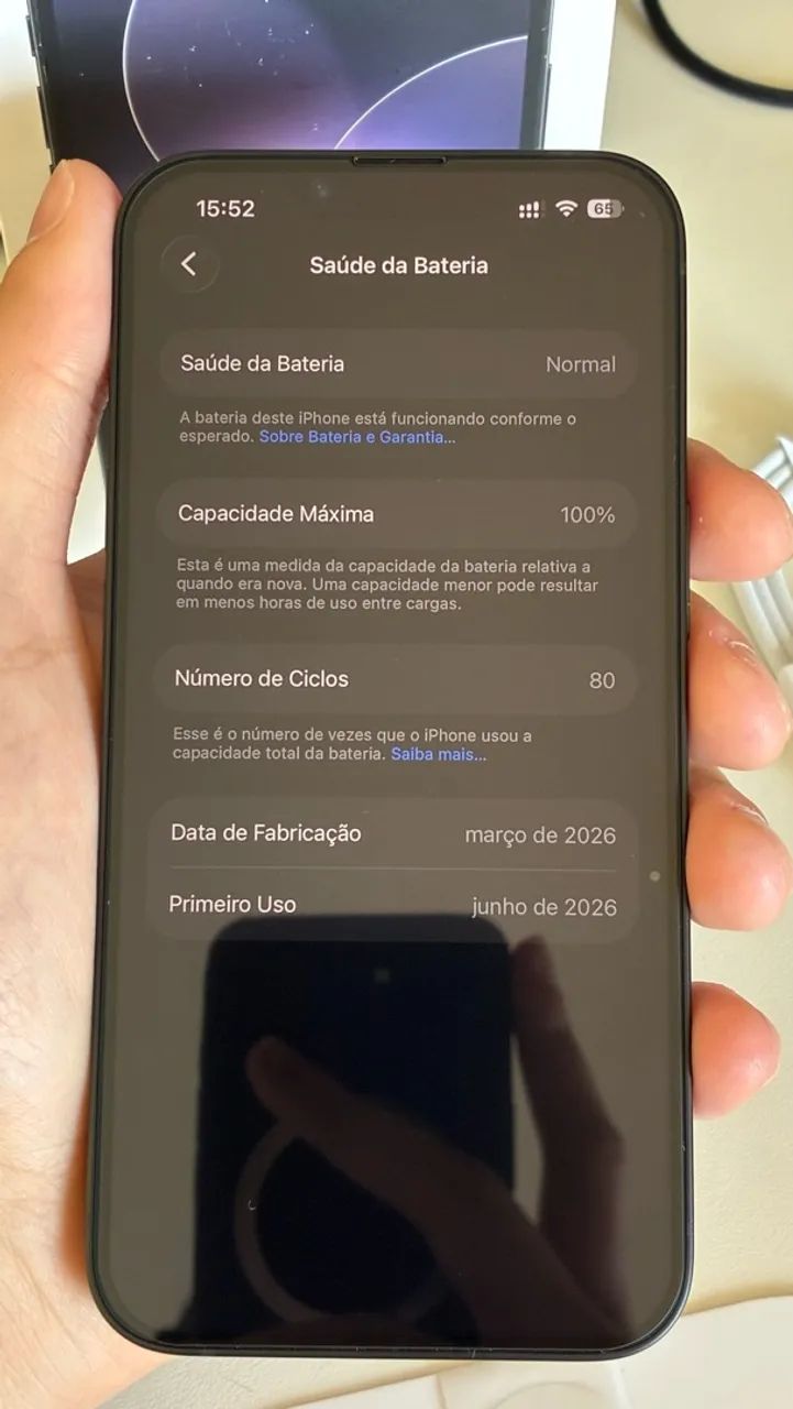 iPhone 17E Estado de Novo - Foto 2