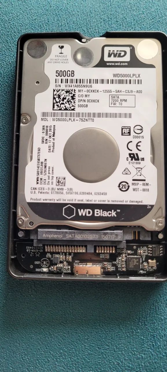 HD Externo 500 Gb  - Foto 4