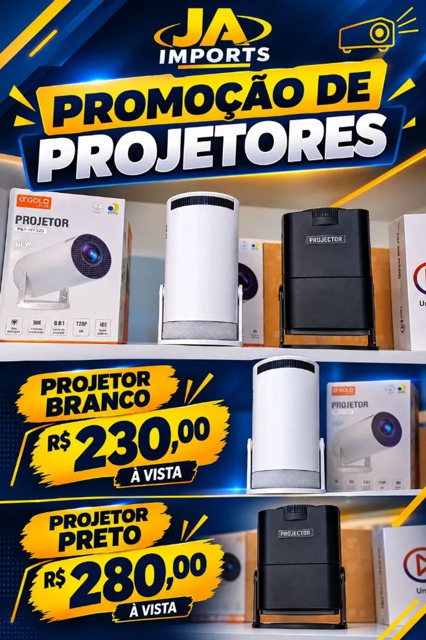 Projetor portátil 