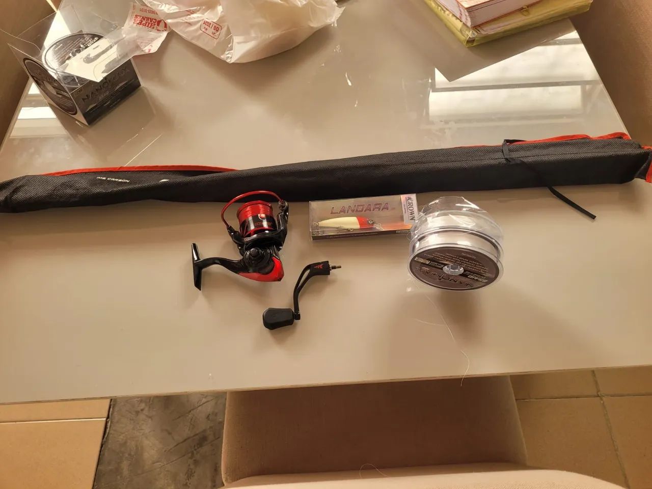 Kit vara de pesca para artificial  - Foto 2