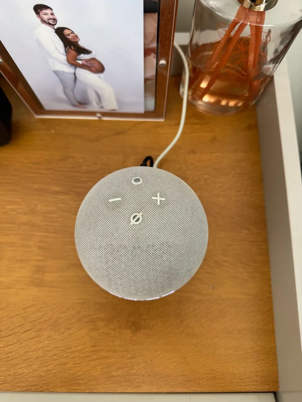 Amazon Echo Dot 4ª geração com relógio (Clock) - Foto 2