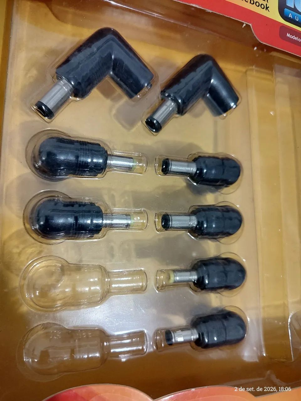 Adaptadores para notebook 8 unidades  - Foto 2