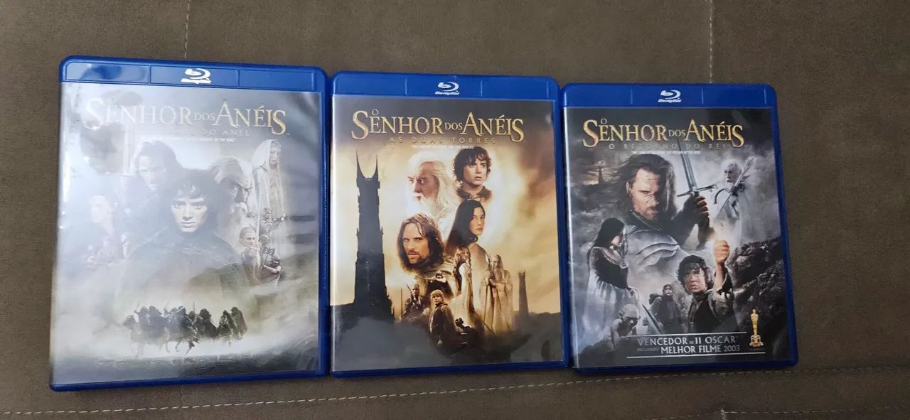 Trilogia Senhor dos Aneis Bluray