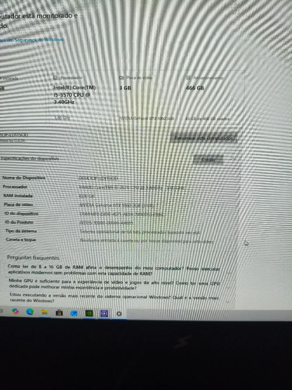 Placa de Vídeo GTX 1060 3gb Gigabyte - Foto 4