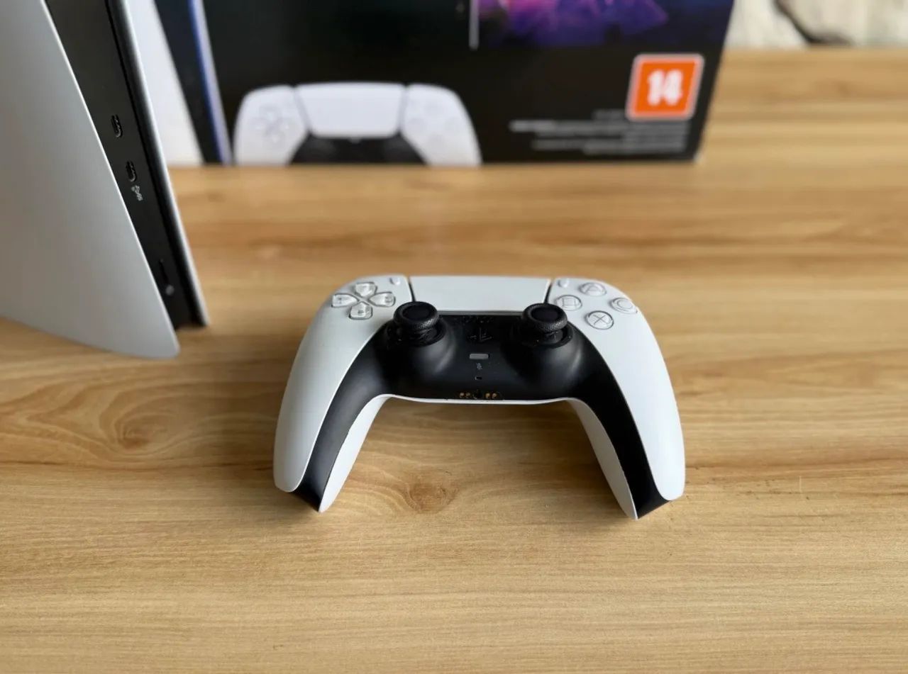 Vendo PS5 Slim 1TB Perfeito - Foto 3
