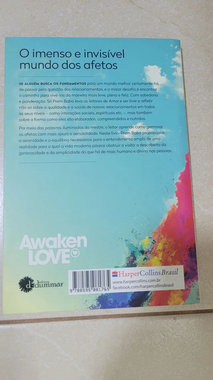 Livro Amar e Ser Livre - Sri Prem Baba - Foto 2