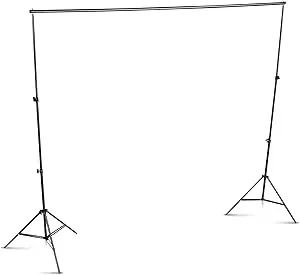Suporte Fundo Infinito 2,40x3m Sou Foto + Fundo Verde e Cinza | Estúdio Fotográfico