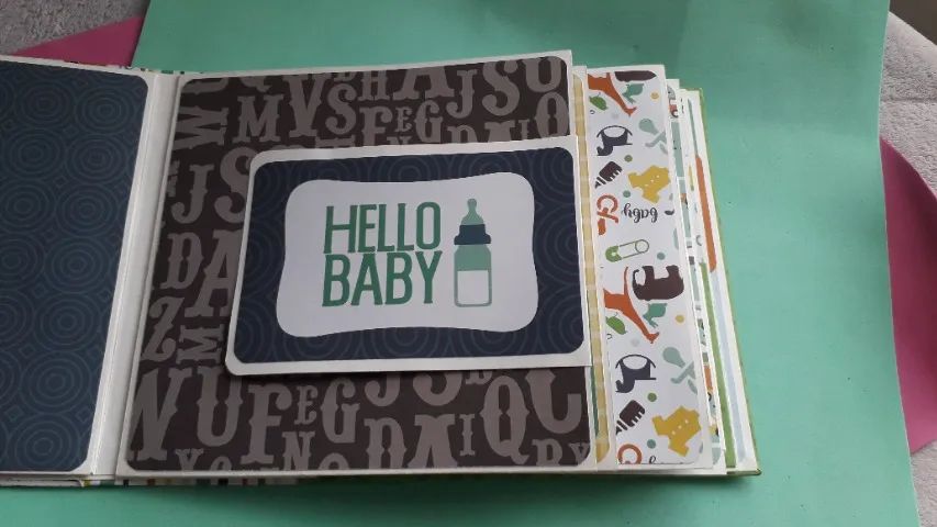 Álbum de Bebê Scrapbook  - Foto 3