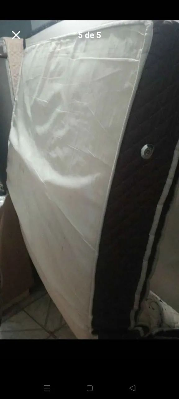 Cama box completa com colchão  - Foto 2