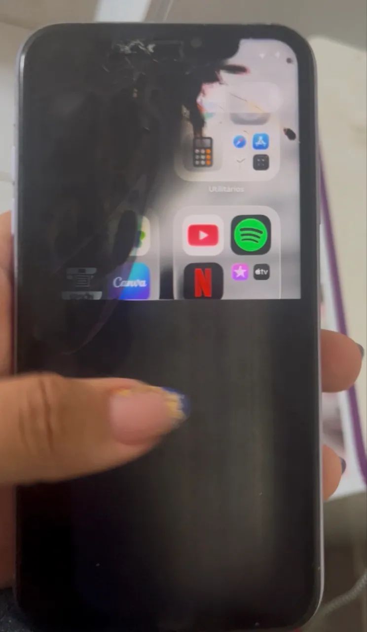 Iphone 11 (tela para trocar) - Foto 2