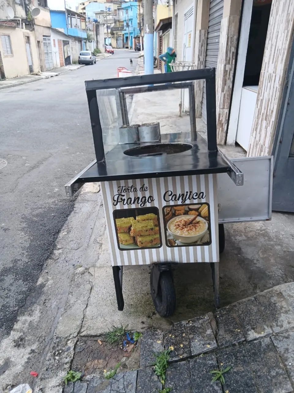 Carinho de lanche móvel  - Foto 5