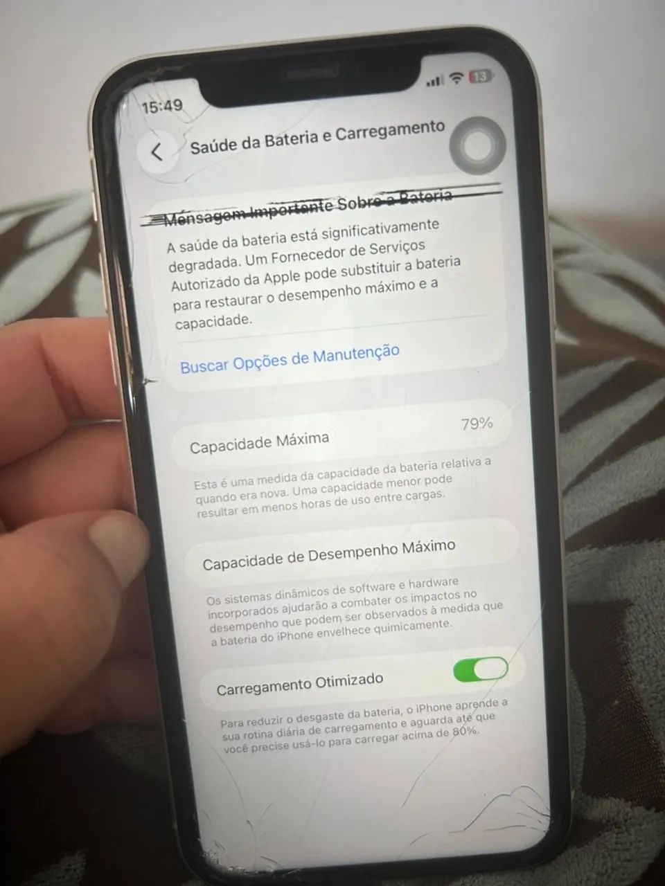 iPhone 11 branco  - Foto 4