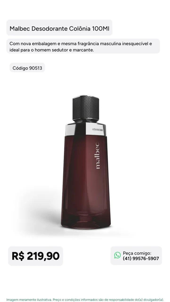 Malbec desodorante 100ml