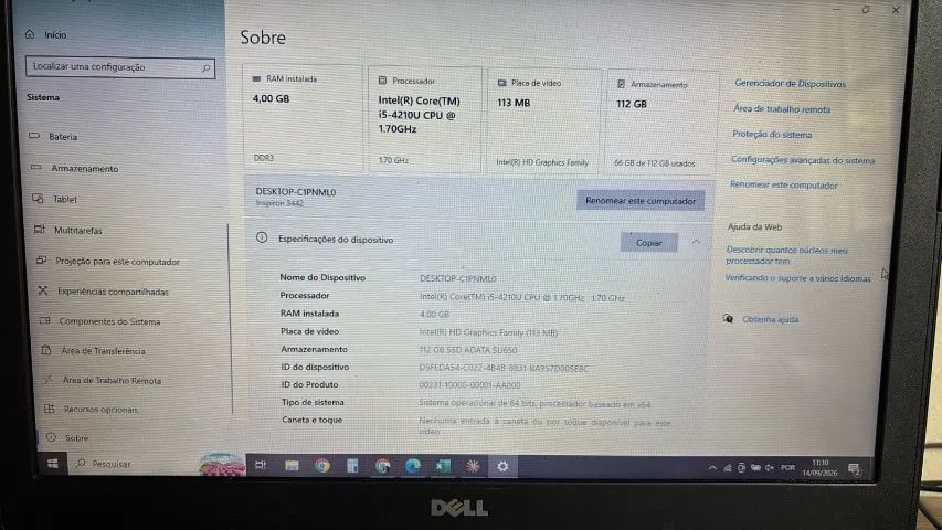 Notebook Dell Inspiron 3442 - Foto 2