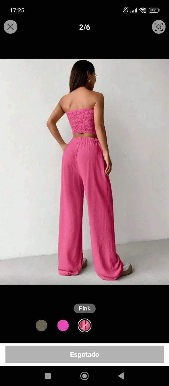 Conjunto da shein M - Foto 3