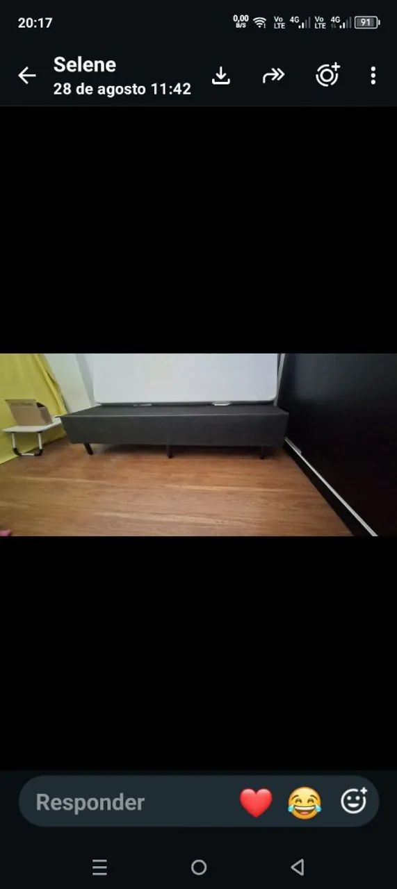 Cama de solteiro semi nova - Foto 3
