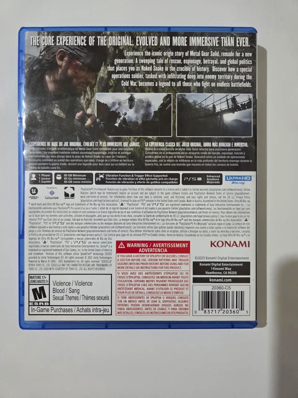 Metal Gear Solid Delta: Snake Eater PS5 - Foto 2