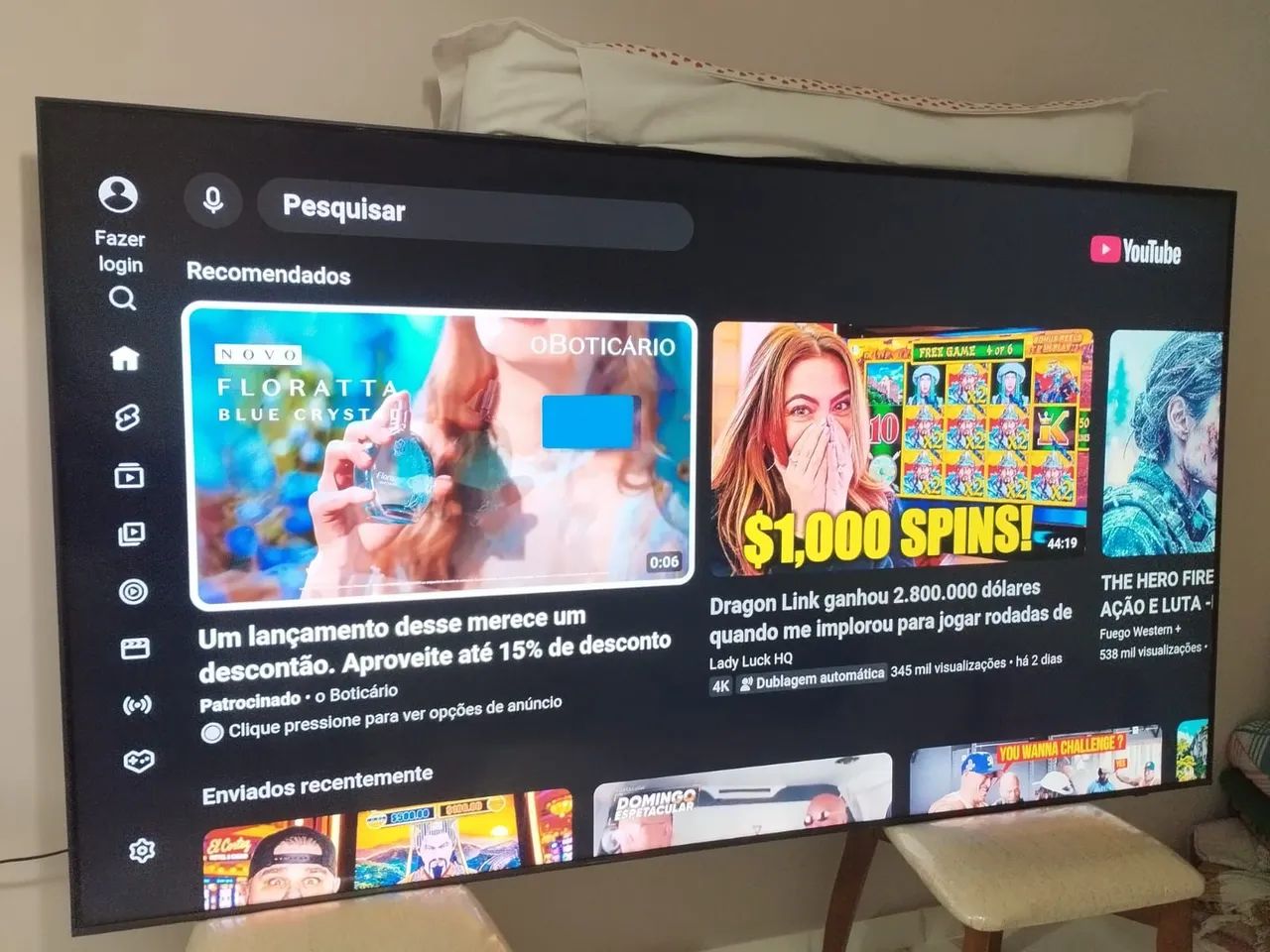 Tv 85" Smart 4k Samsung top - Foto 3
