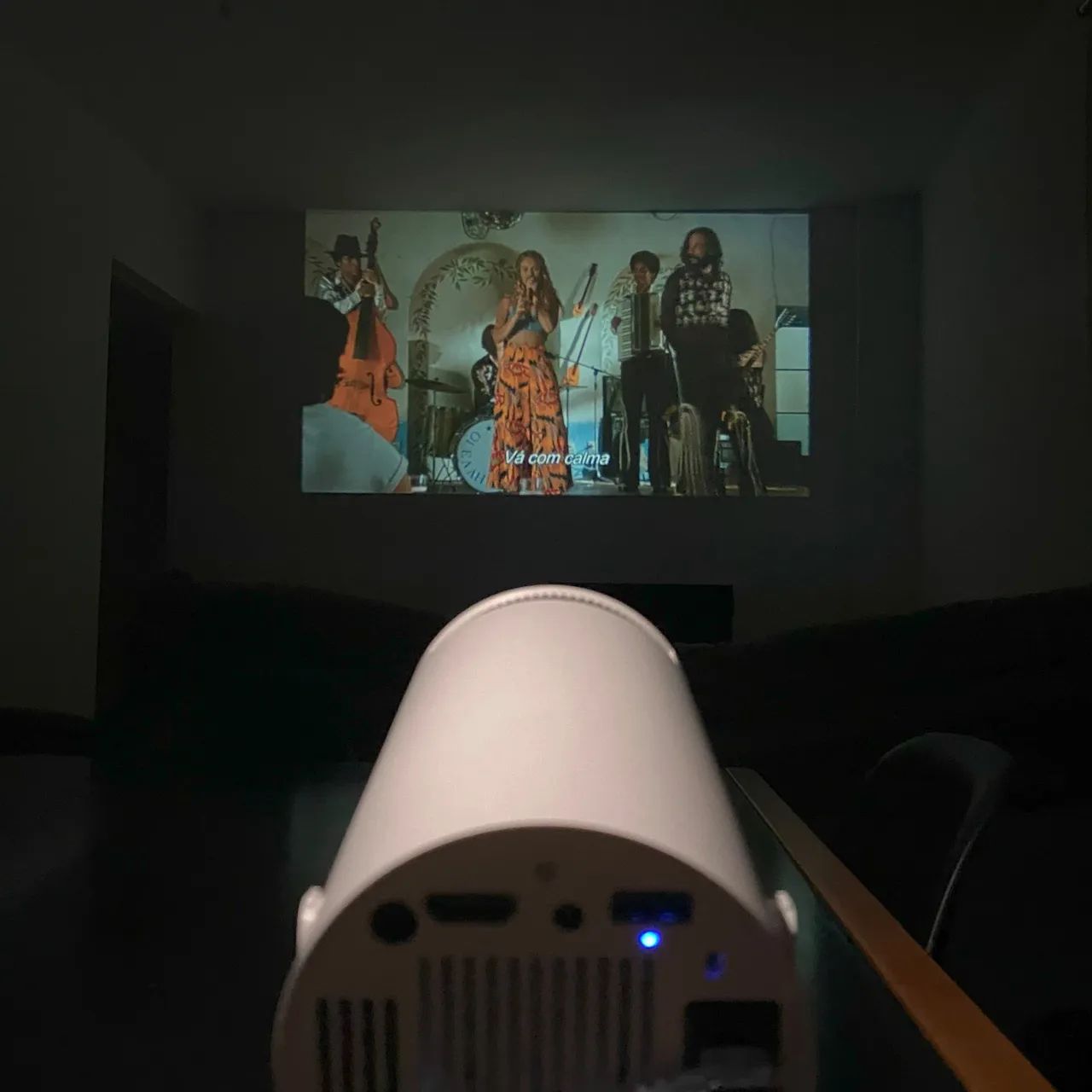 Projetor estilo cinema 