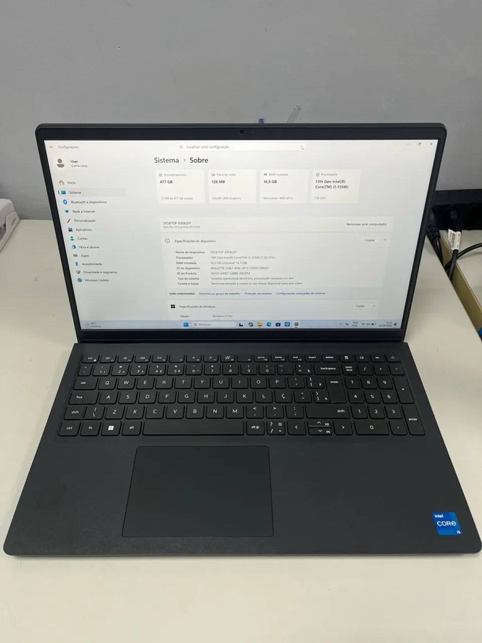 Notebook Dell i5 13Geração NOVO - Foto 2