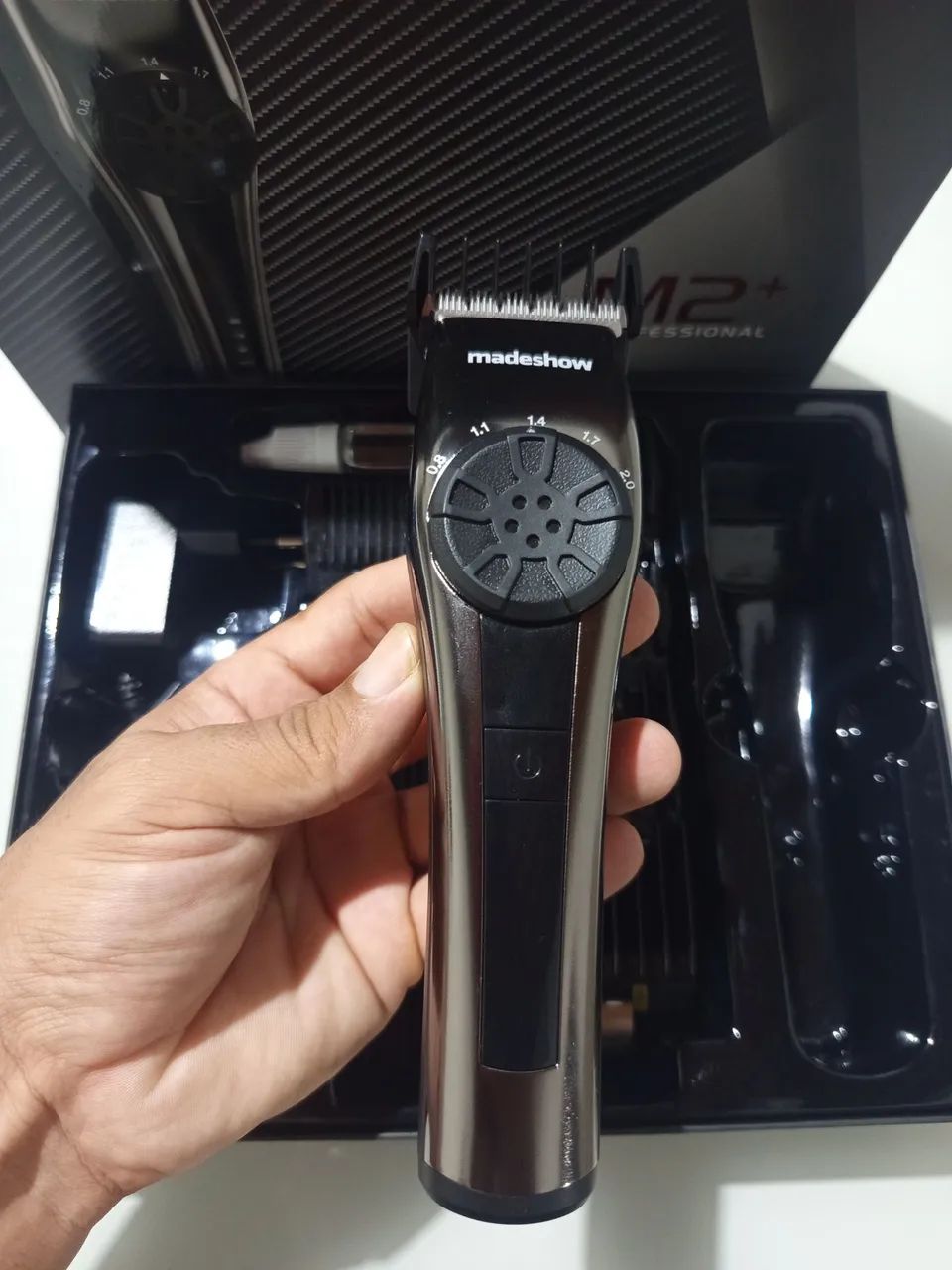 Máquina de corta cabelo Madeshow M2+ modelo Corte. - Foto 6