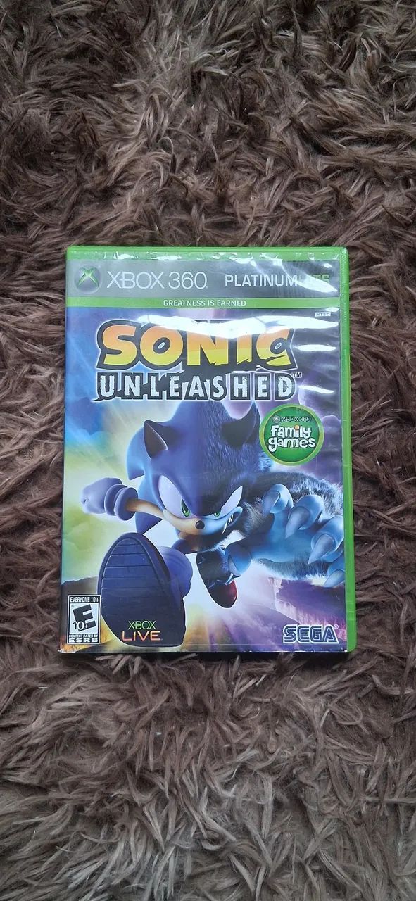 Sonic Unleashed original pra Xbox360