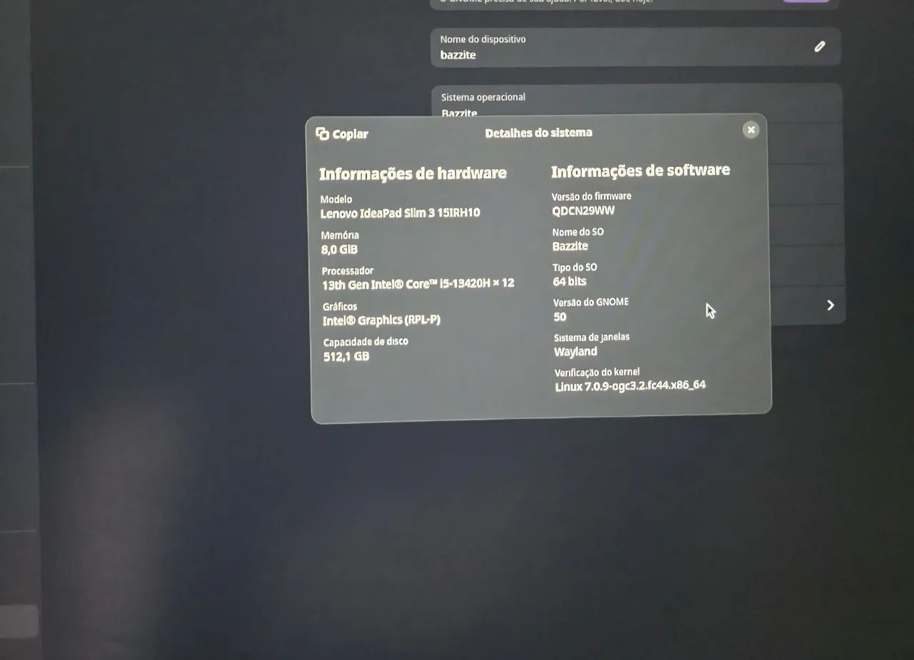 notebook lenovo ideapad slim 3 i5 512gb 8gb ram - Foto 2