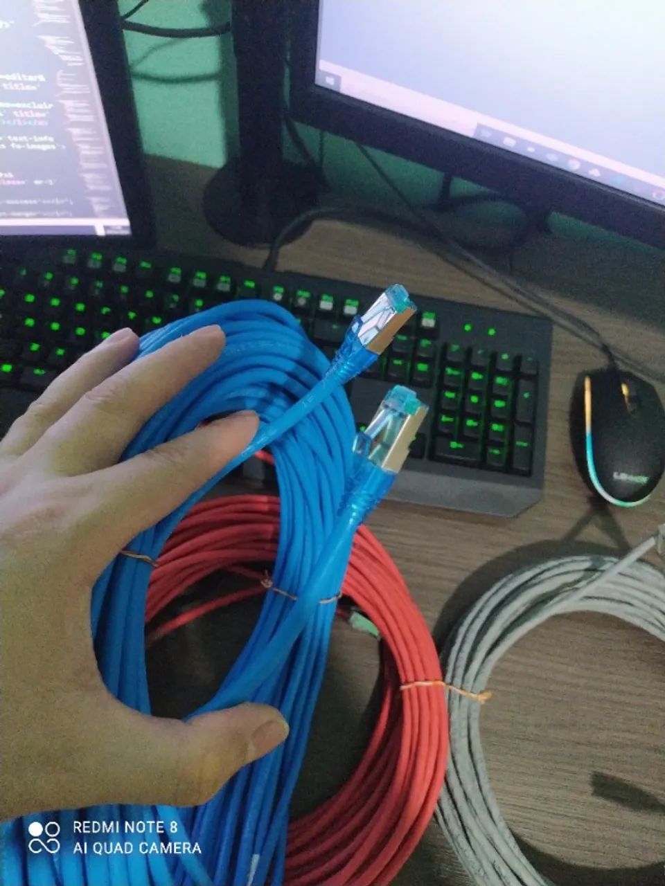 Cabo de Rede CAT.6 e CAT5e 100% Cobre - CHAMA! - Foto 5