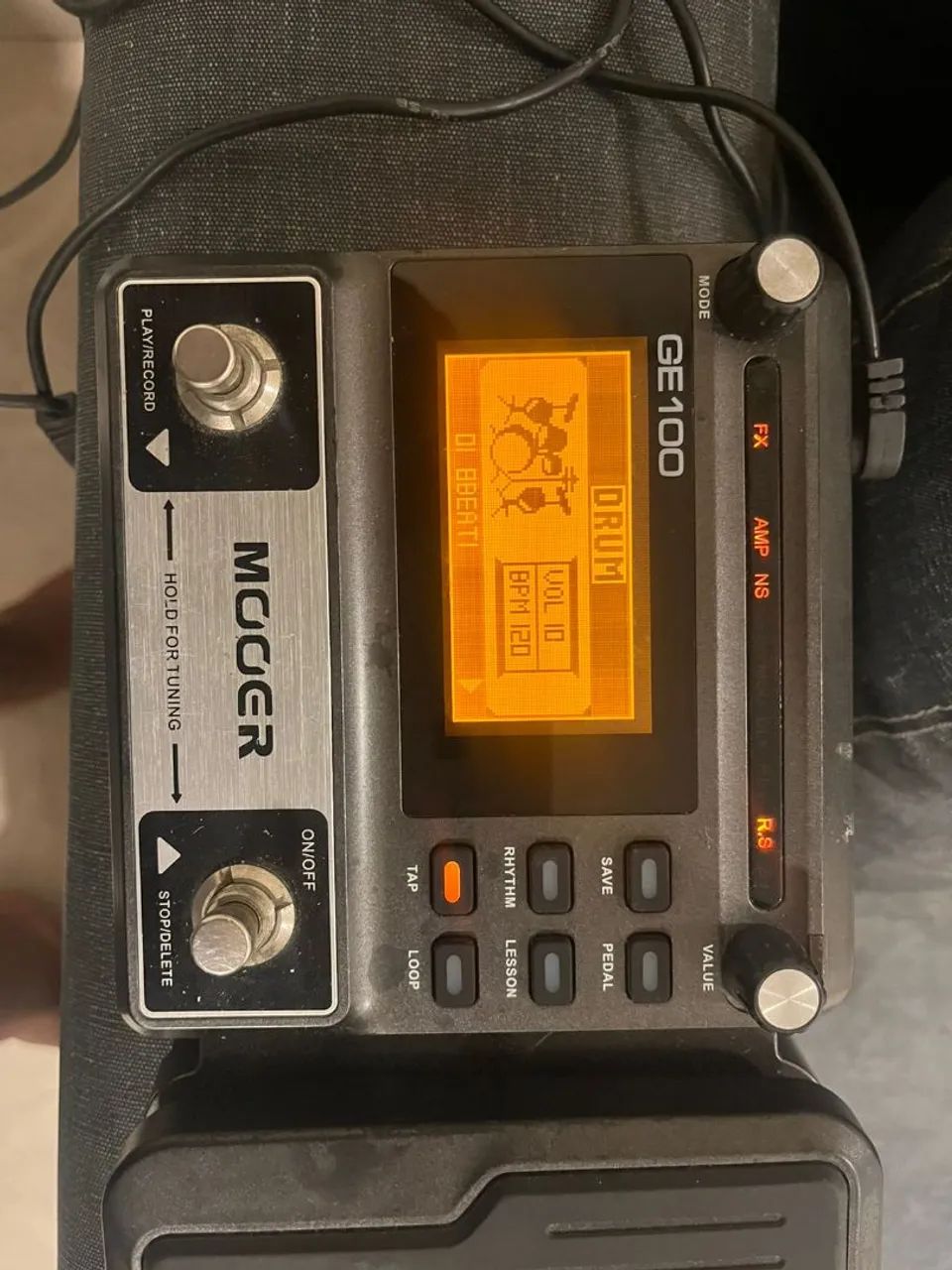 Mooer GE 100, funcionando perfeitamente! - Foto 4