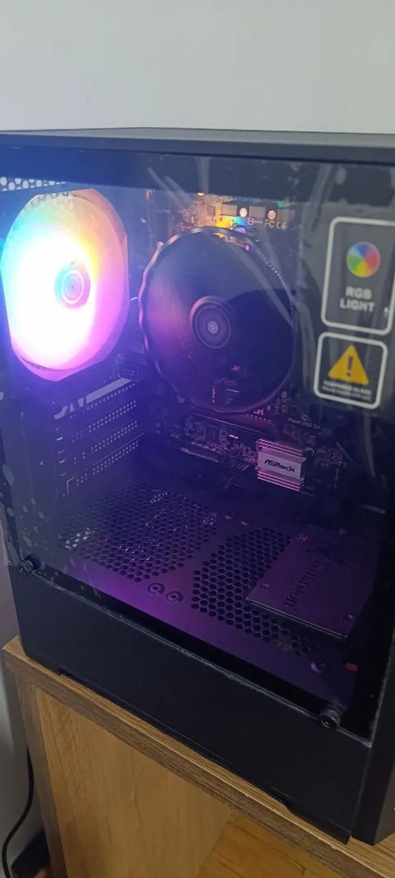 CPU Ryzen, 8 Gigas Memória, SSD 120 + HD 500 Gigas, - Foto 3