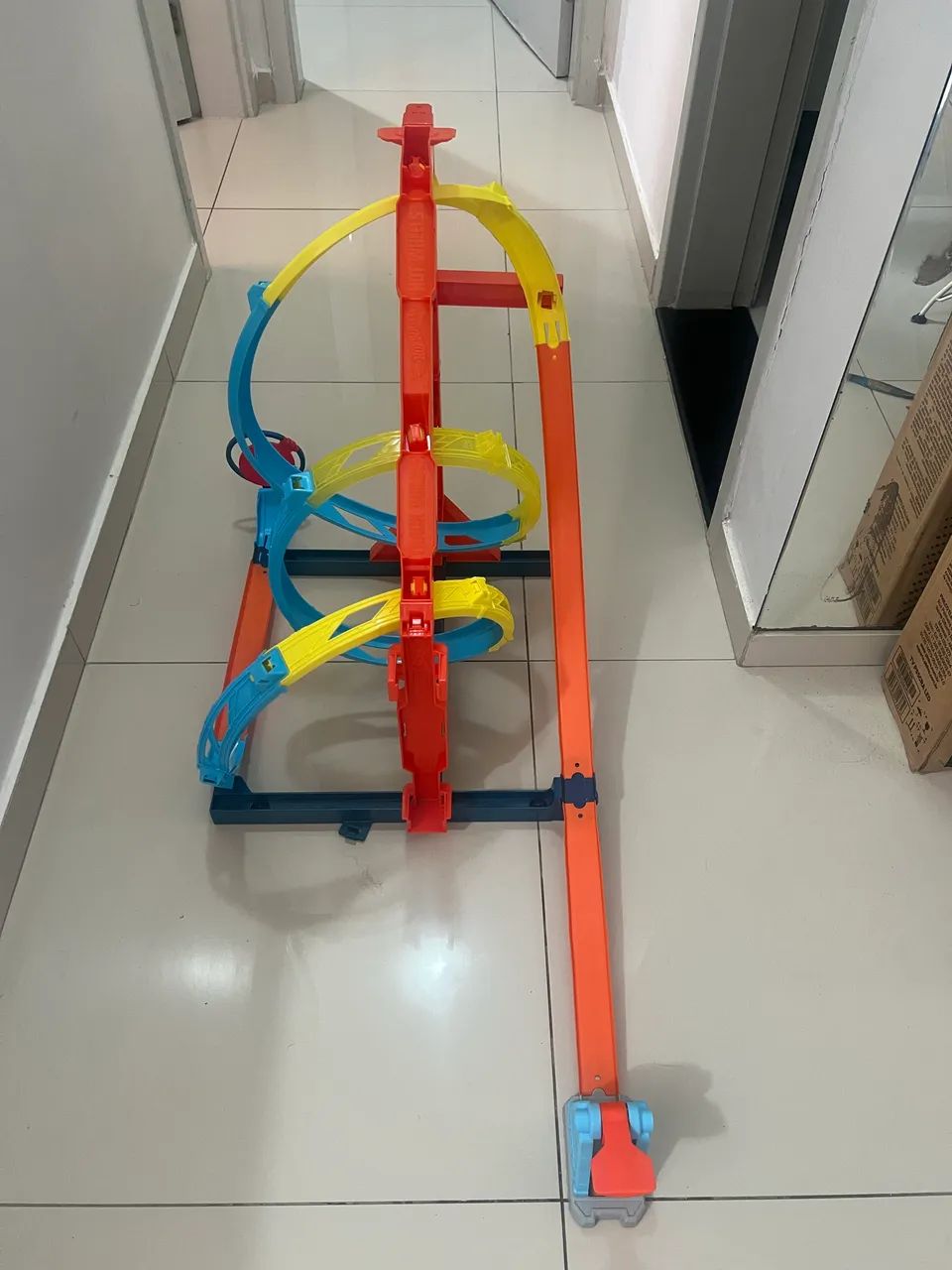 Pista Hot Wheels Kit triplo loop - Foto 4