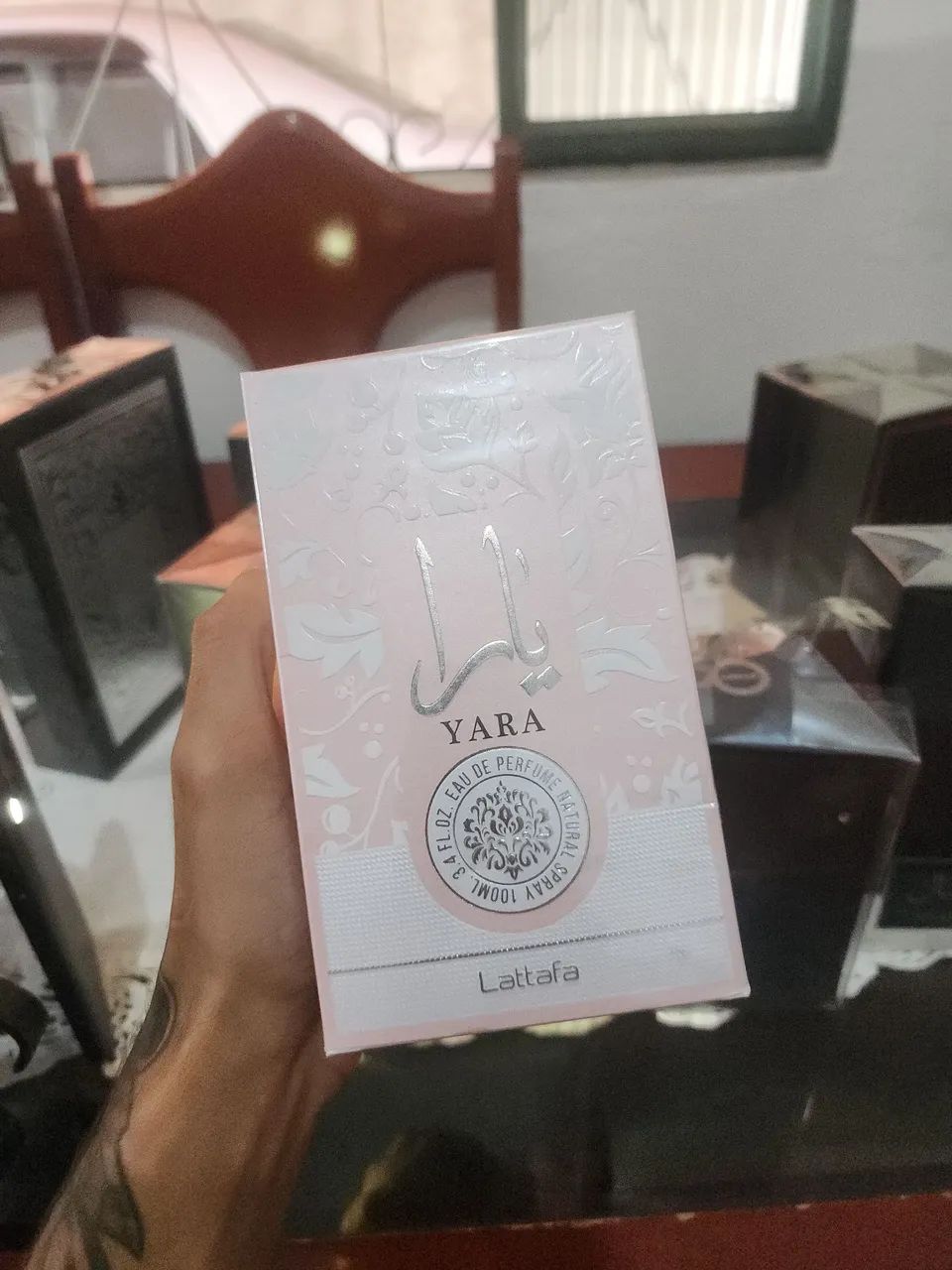 Perfume Yara Rose Lattafa Original 100ml Lacrado