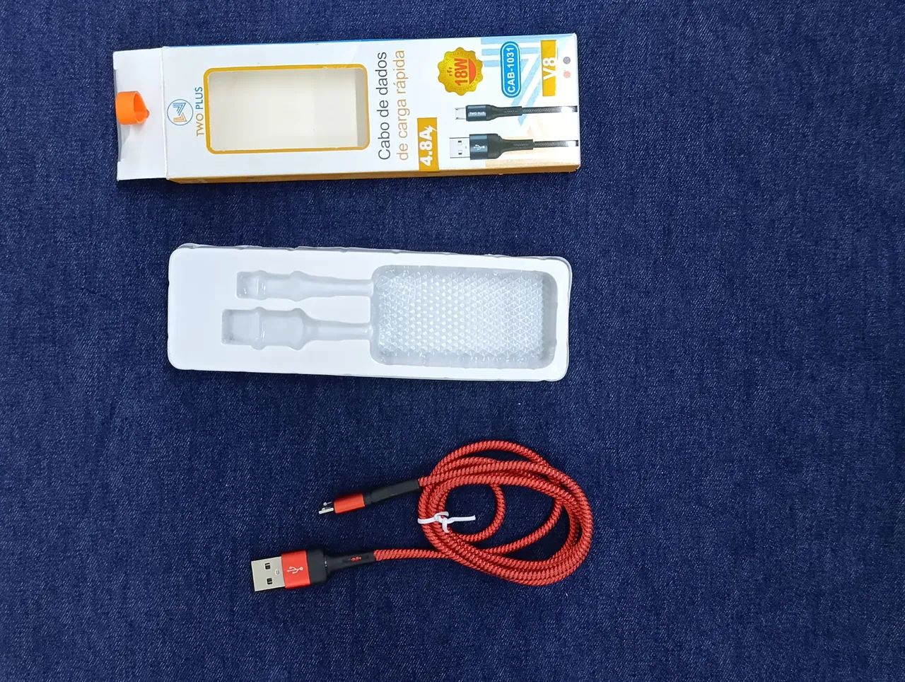 Cabos Micro USB 25 R$ a UN
