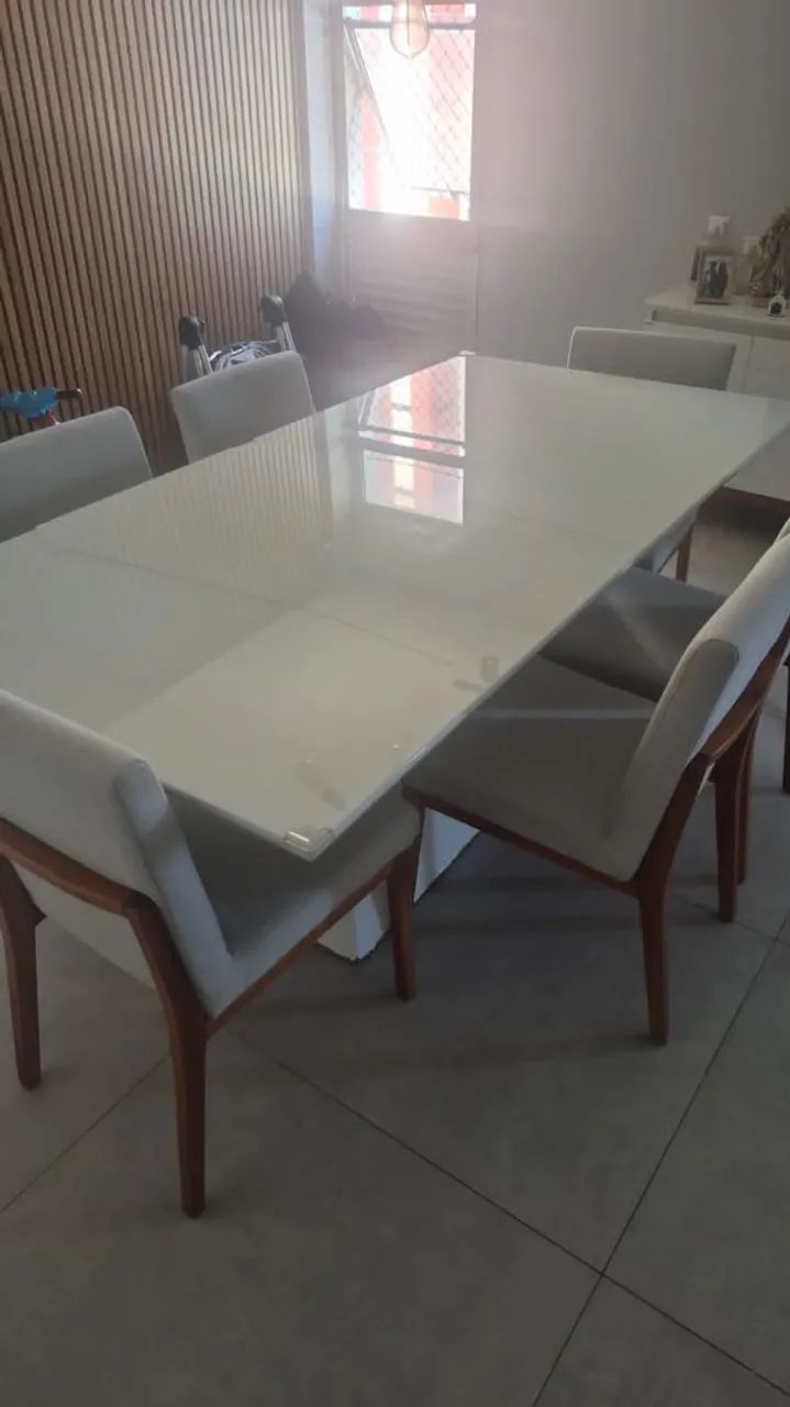 Mesa com 6 cadeiras - Foto 4