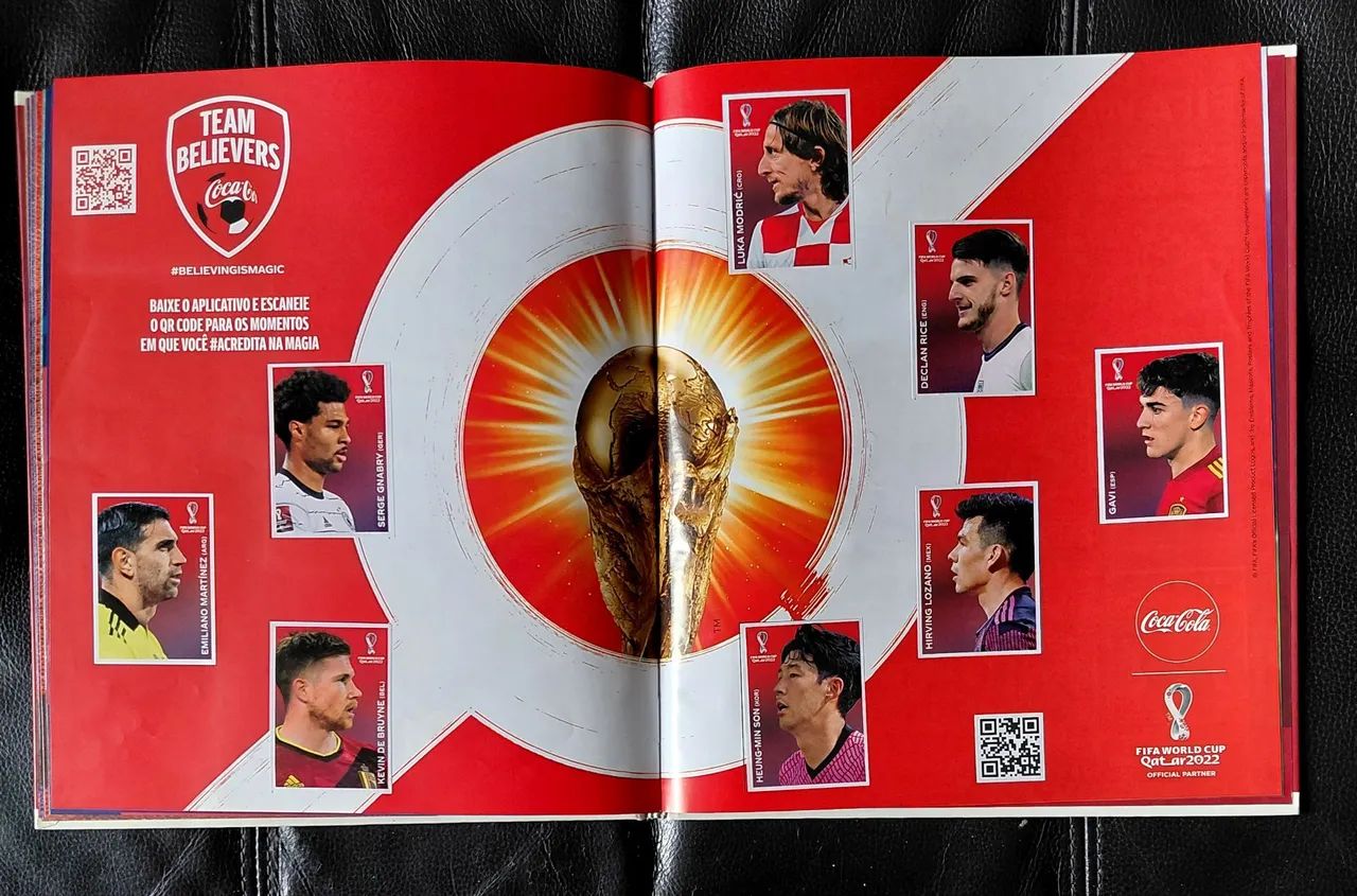 Álbum Completo Capa Dura Copa do Mundo 2022 - Hobbies e coleções