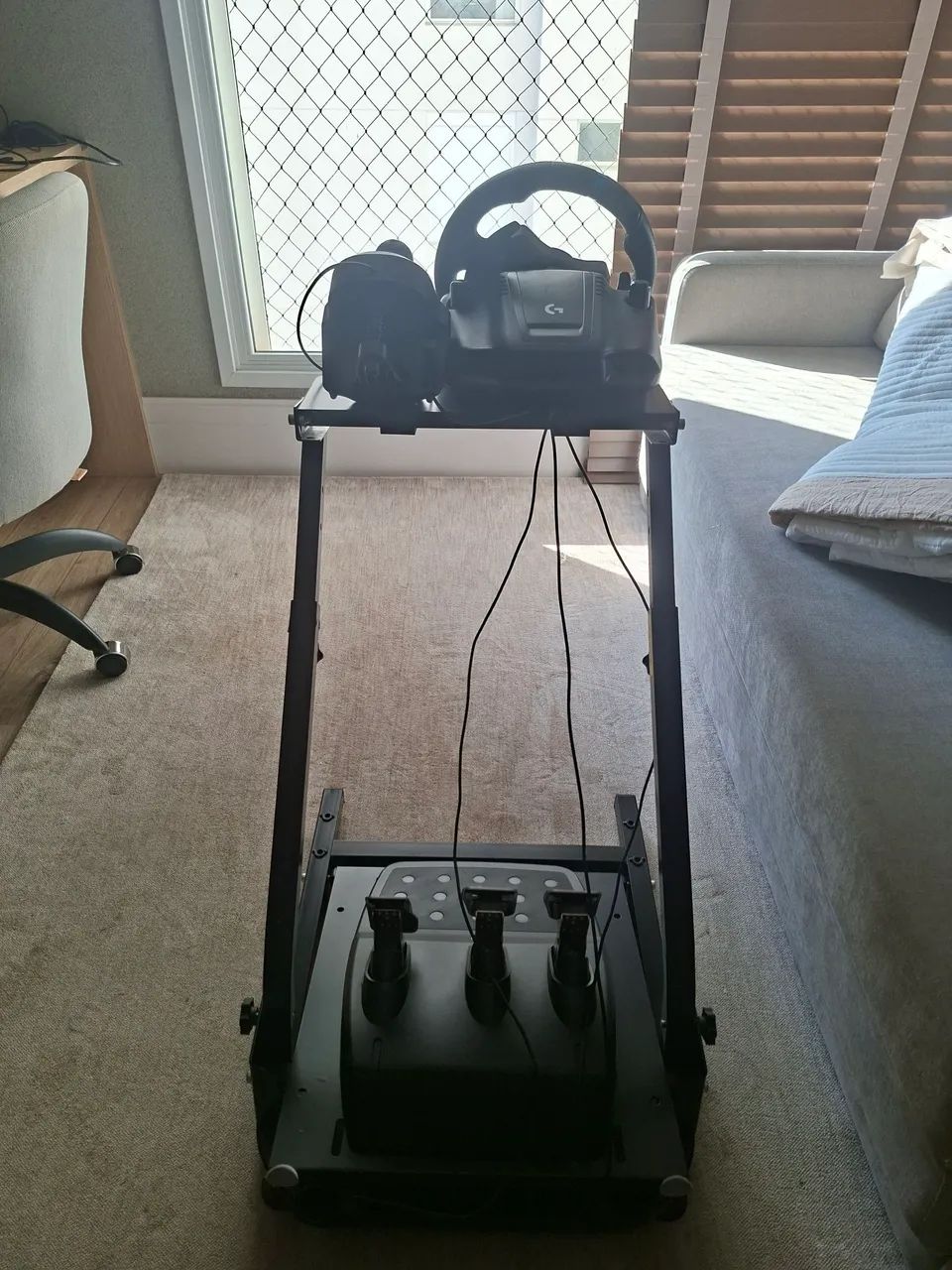 Logitech G923 (Pc e Xbox) + Cambio Logitech + Cockpit Vevor - Foto 2