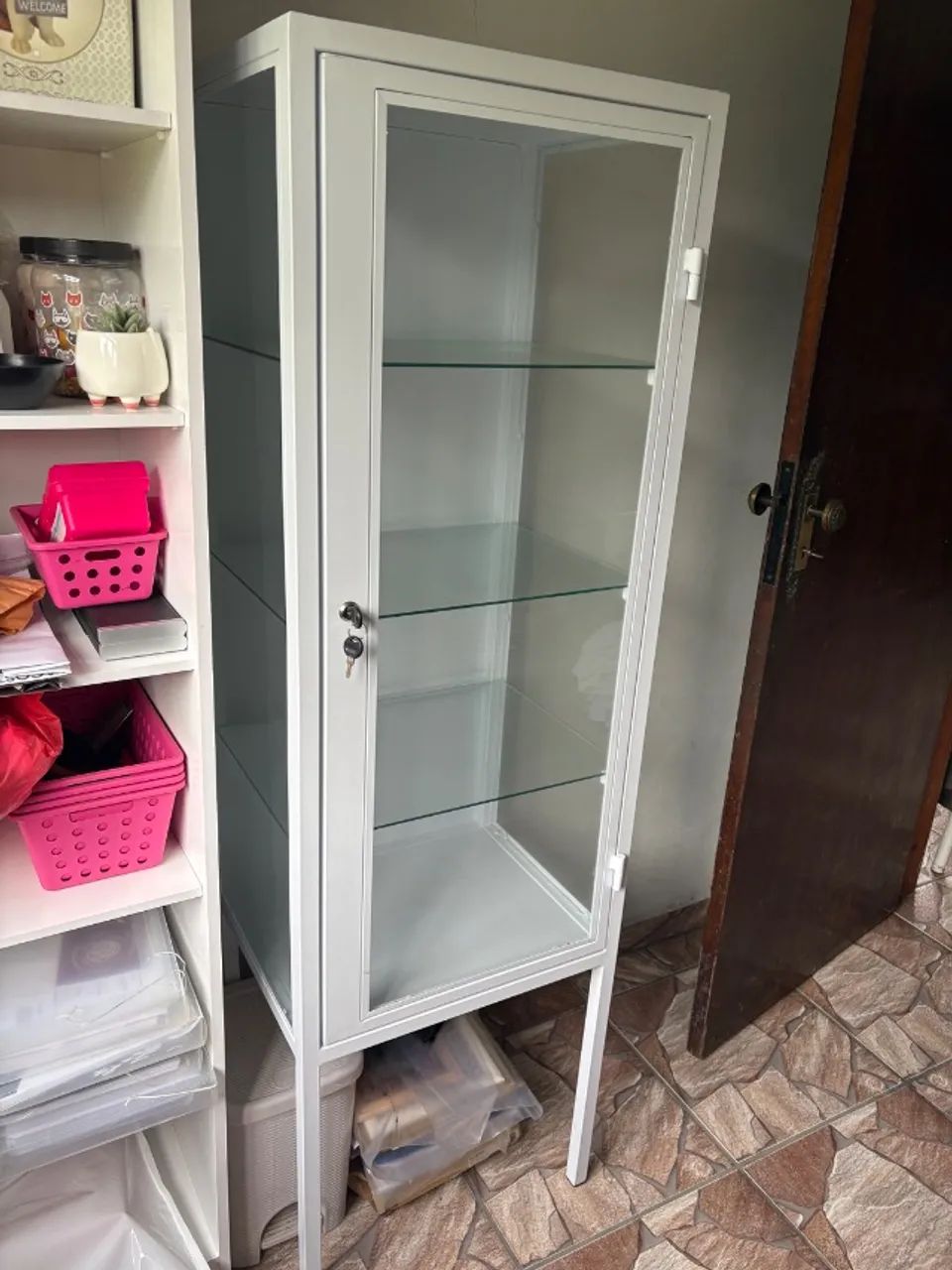 Armário de vidro com chave para consultório  - Foto 5