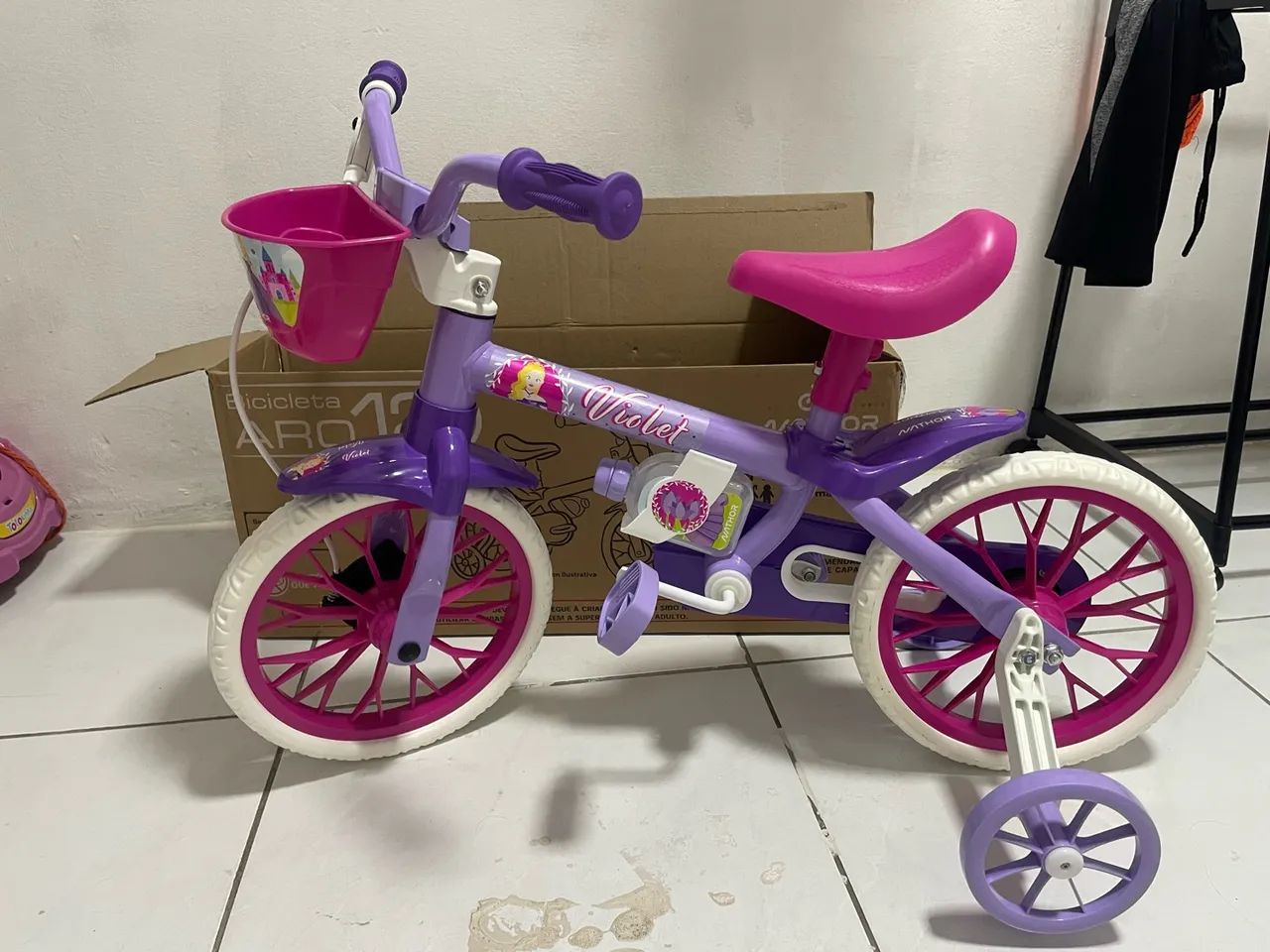 Bicicleta infantil menina