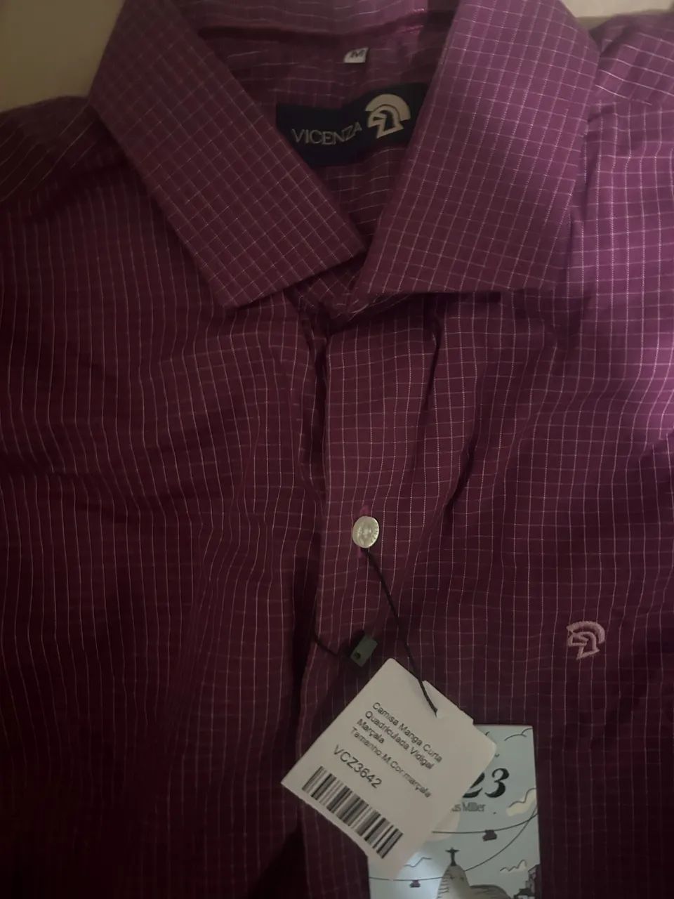 camiseta manga curta, Nova. Nunca usada.