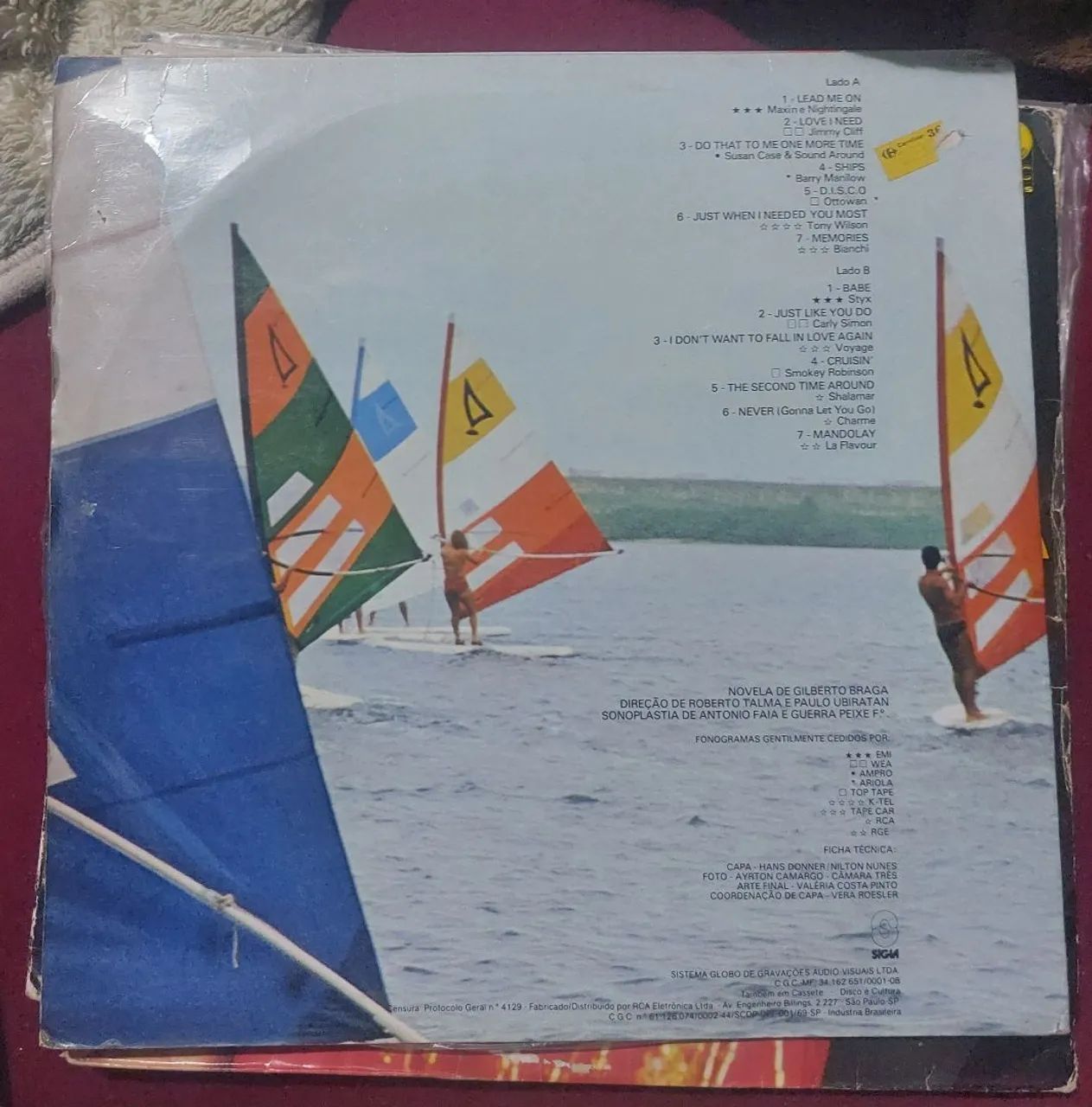 Lp novela - Água Viva 1980 - Foto 2