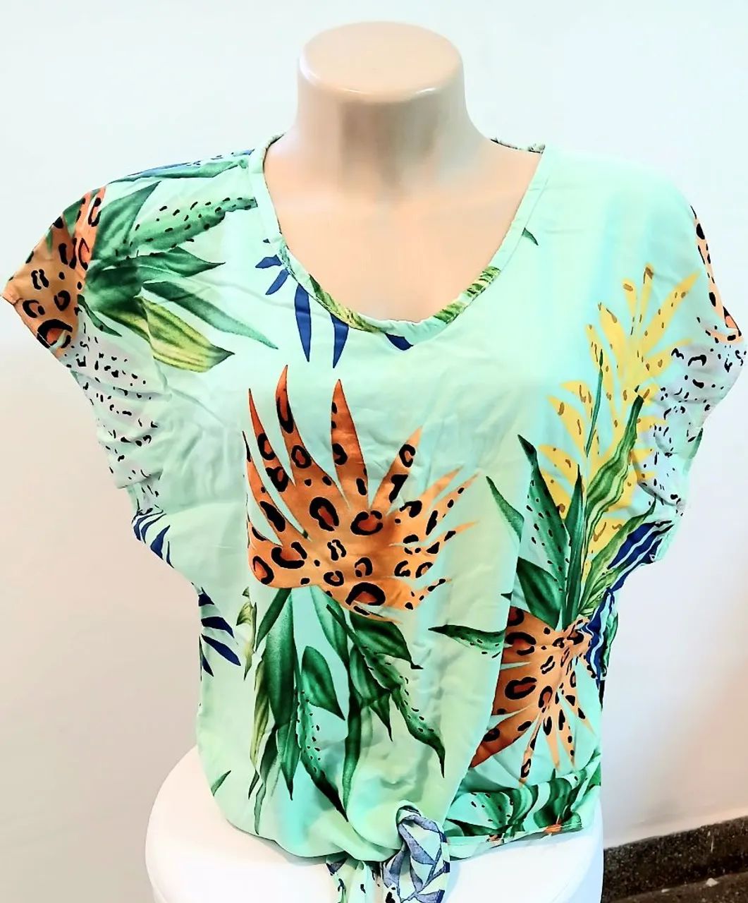 Blusa feminina estampada 