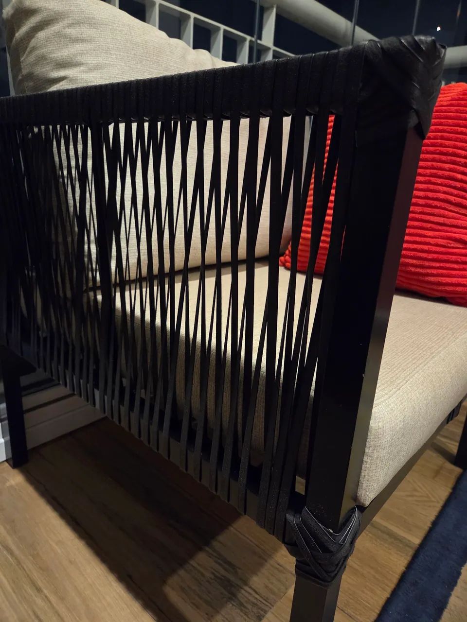 Conjunto sofá varanda com mesa - Foto 3