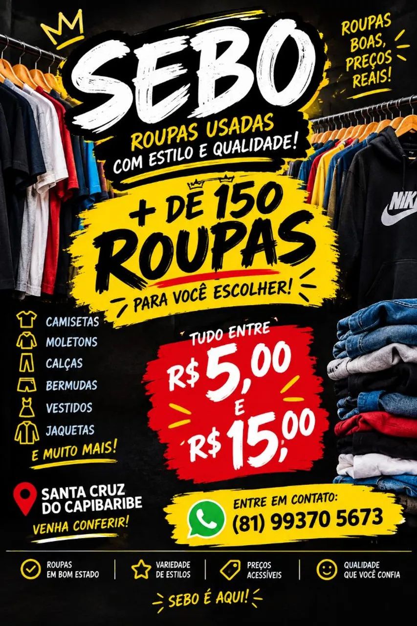 Roupas usadas